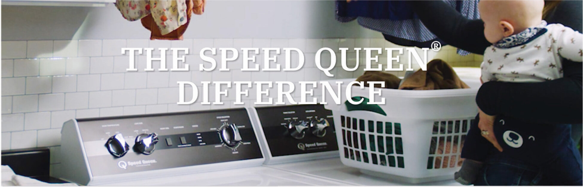 shop banner Speed Queen | Built Better to Last Longer