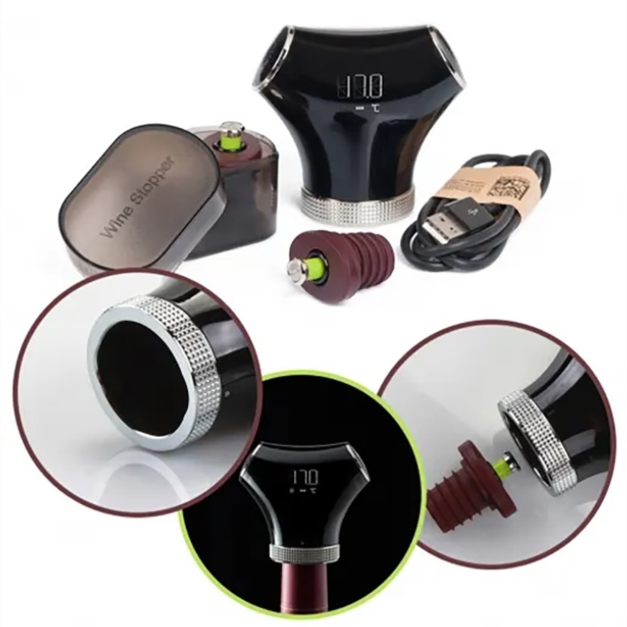 additioanl image for  Climadiff Electric Vacuum Wine Stopper 
