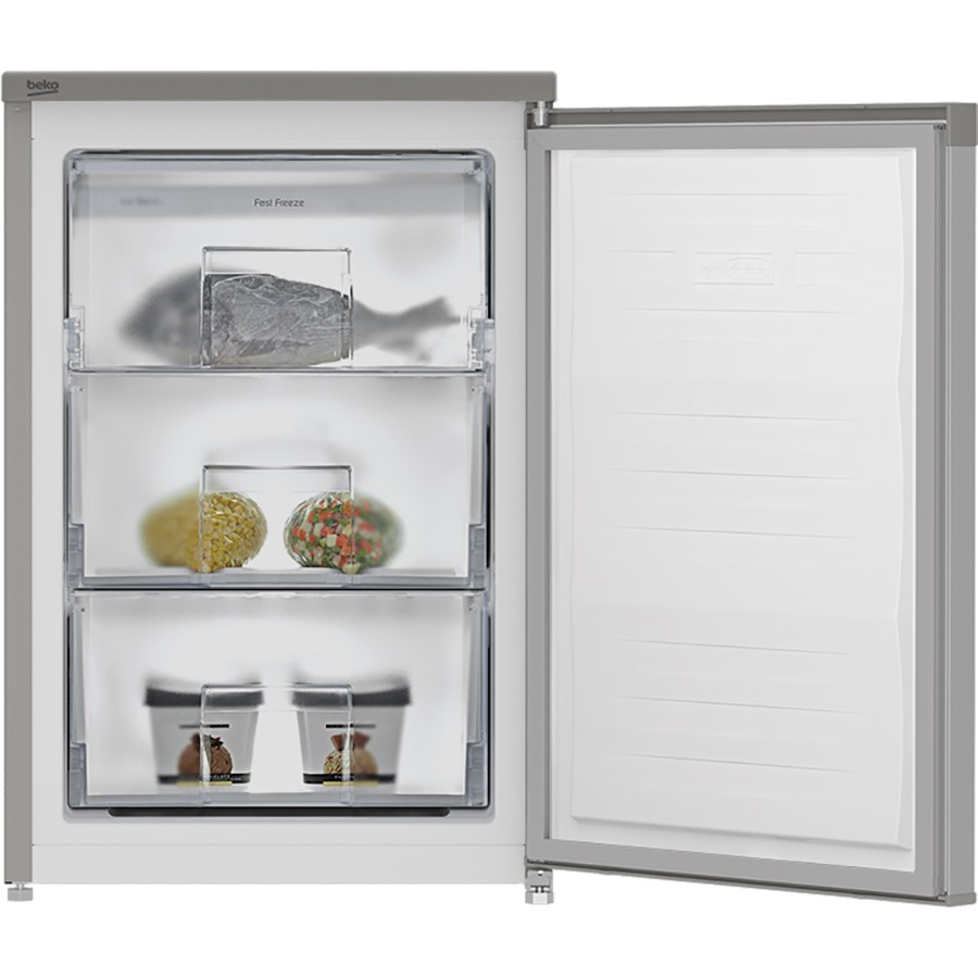 additioanl image for  Beko Freezer 3 Drawer Table Top Silver 