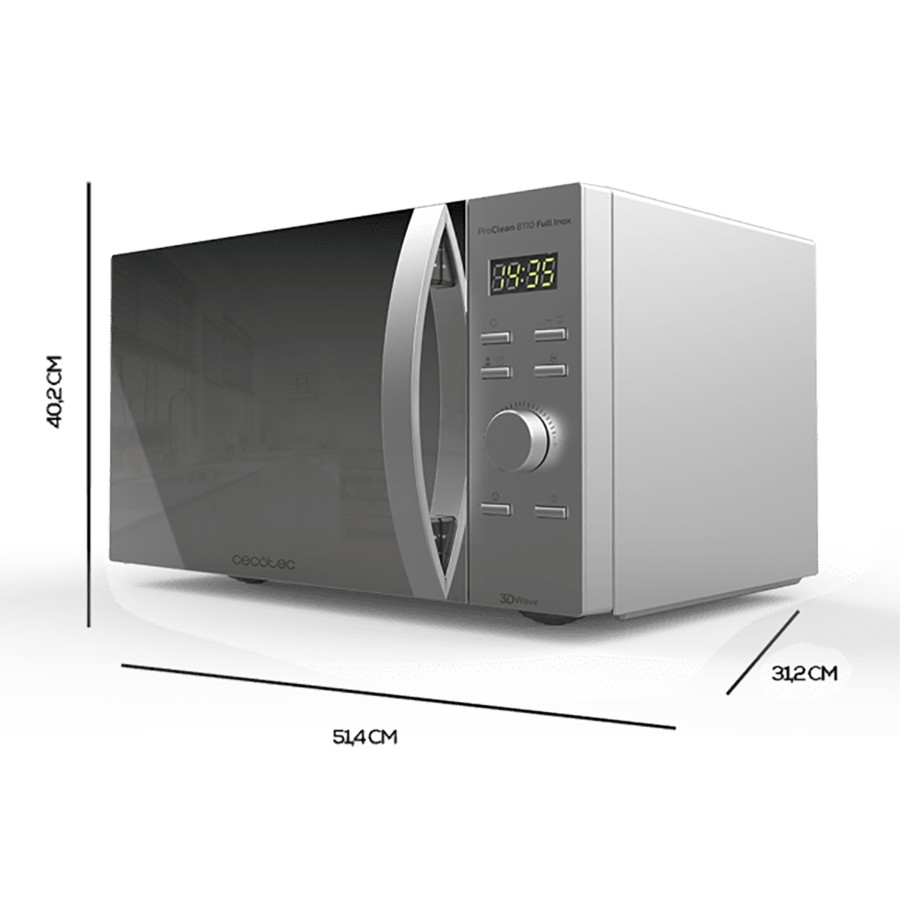 additioanl image for  Cecotec Microwave-Grill ProClean8110 28L 