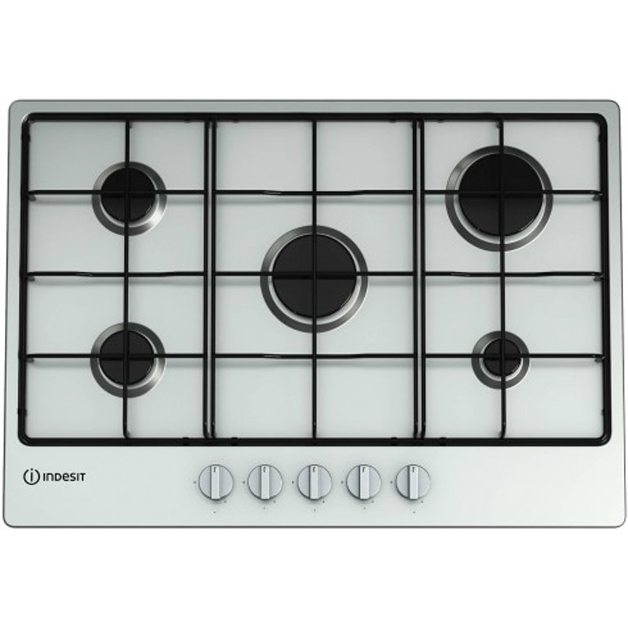 additioanl image for  Indesit Gas Hob 5 Burners 75cm Inox 