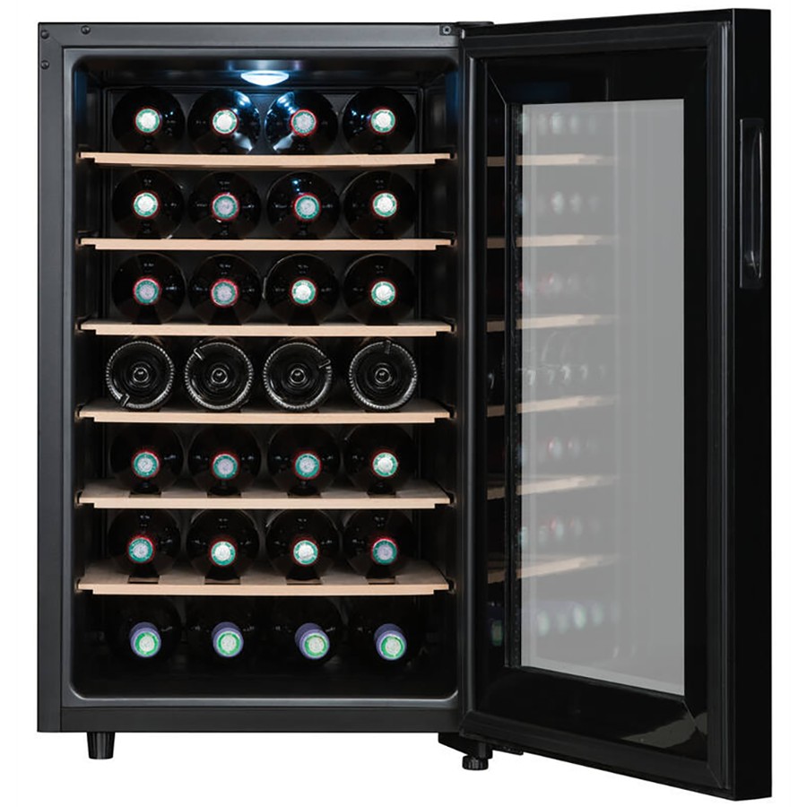 additioanl image for  Sommeliere Wine Cooler 28 Bottles Black 
