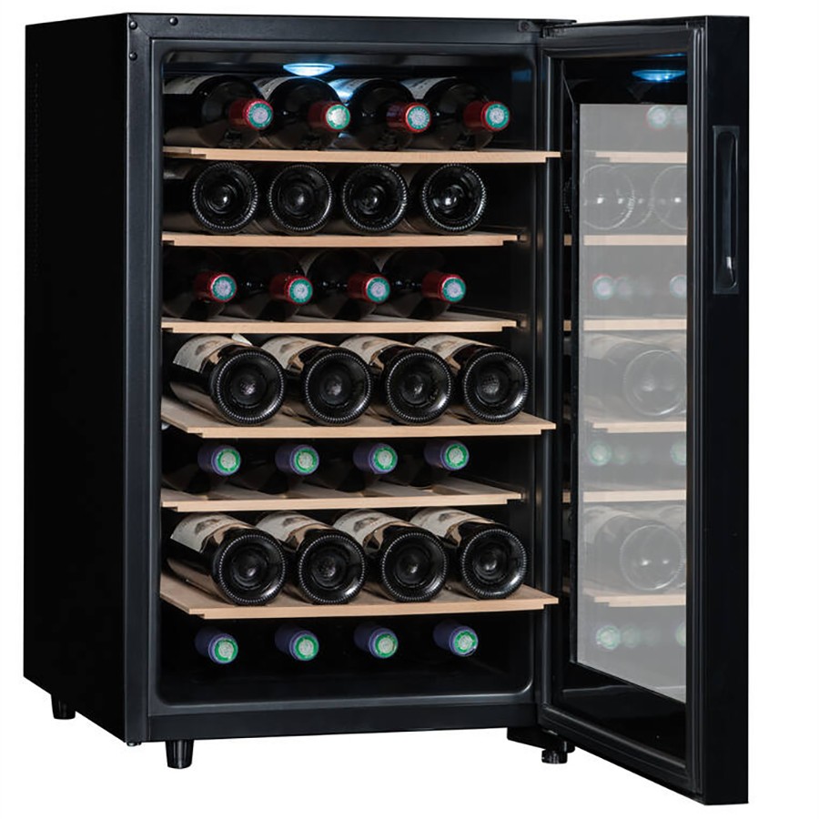 additioanl image for  Sommeliere Wine Cooler 28 Bottles Black 
