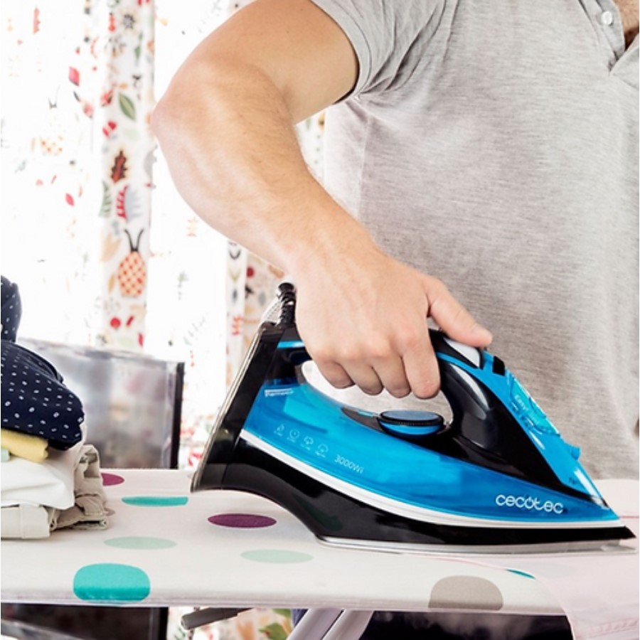 additioanl image for  Cecotec Iron With Vertical Steam Blue