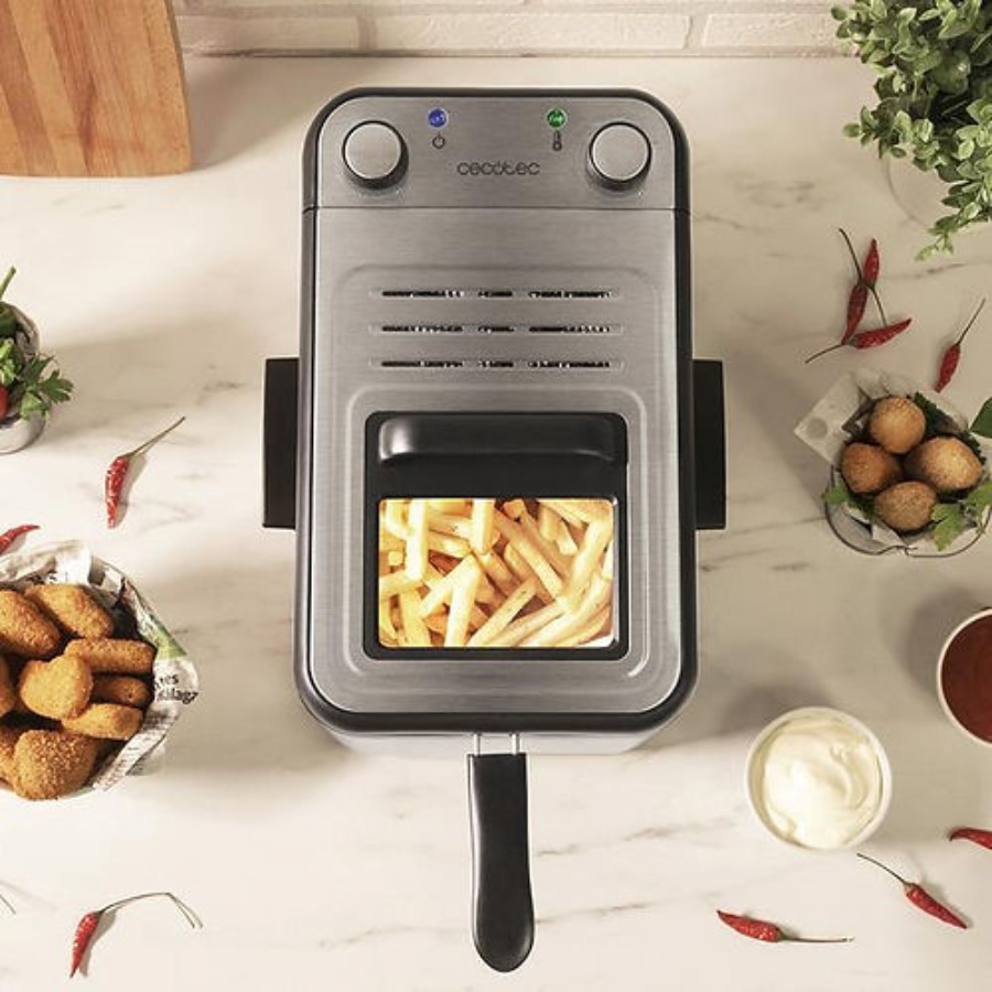 additioanl image for  Cecotec Deep Fryer S/Steel 3Ltr 