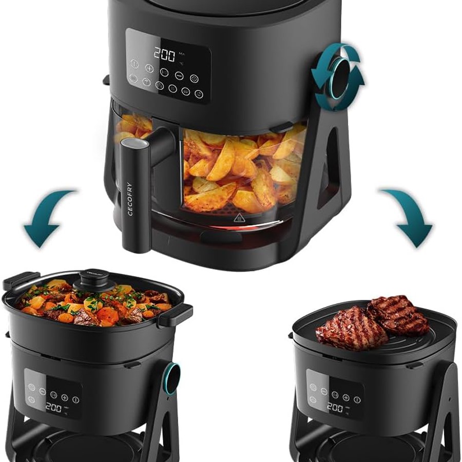 additioanl image for  Cecotec Airfryer Flip & Grill 4500 4.5L 