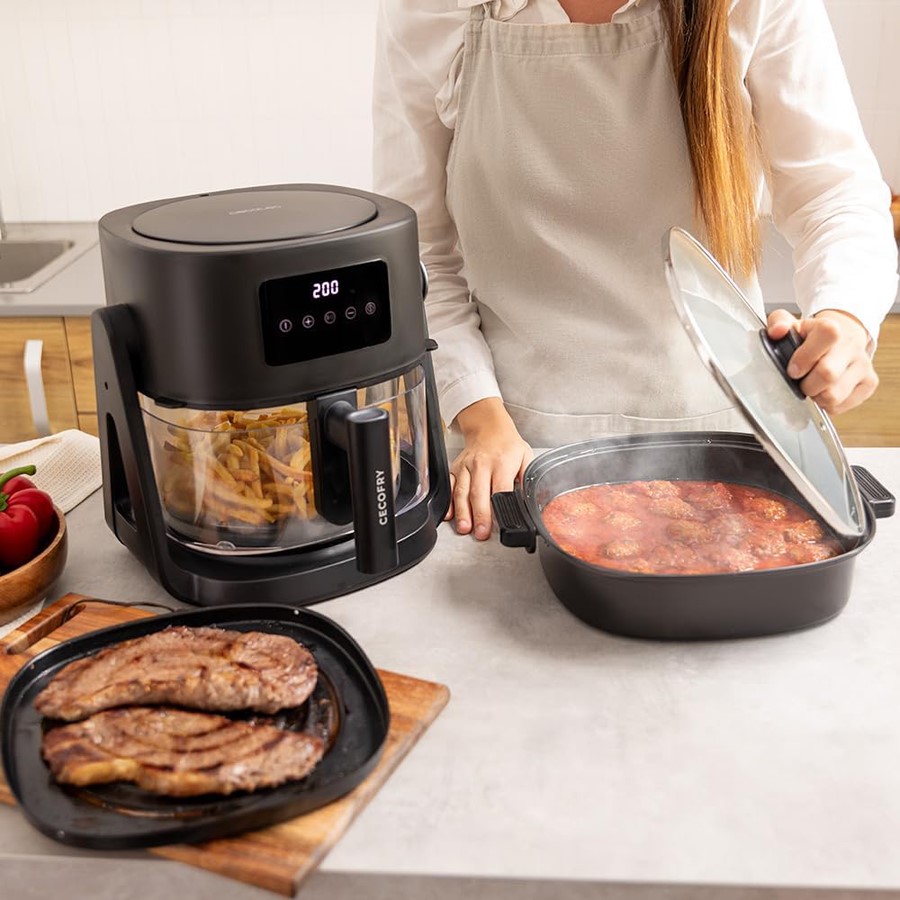 additioanl image for  Cecotec Airfryer Flip & Grill 4500 4.5L 