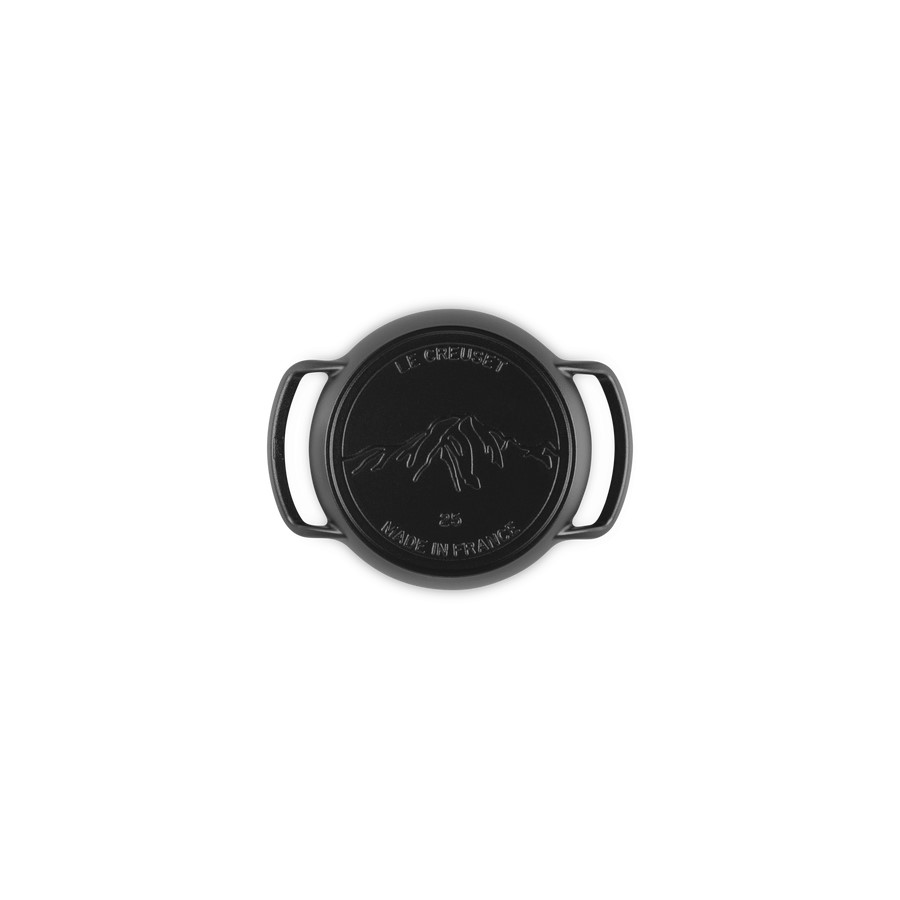 additioanl image for  Le Creuset O/Door Rd Skillet Mt/Blk 25cm 