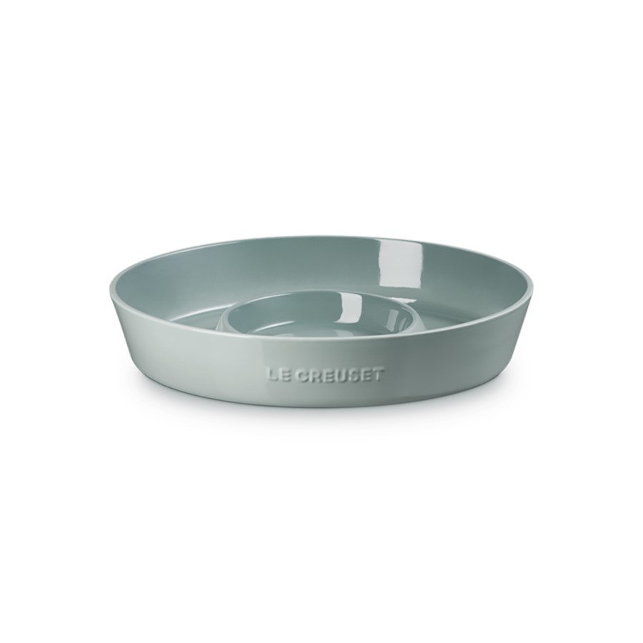 additioanl image for  Le Creuset Chip &Dip Oval Platter S/Salt 