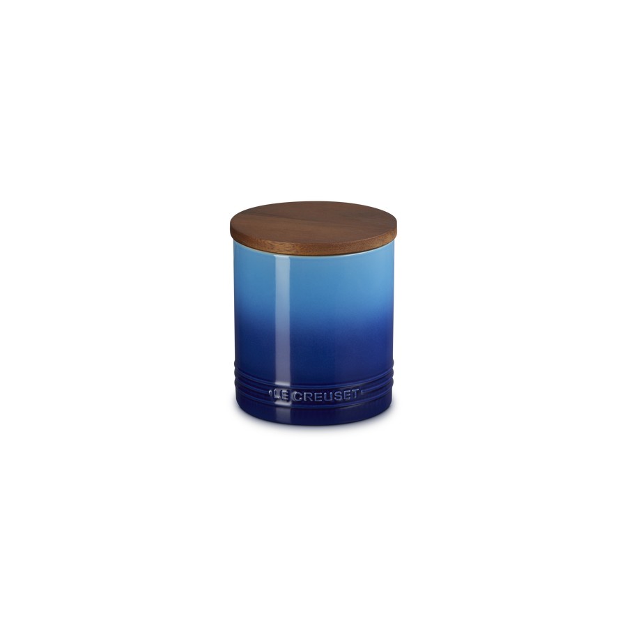 additioanl image for  Le Creuset Storage Jar Blue 1.1 Litre 
