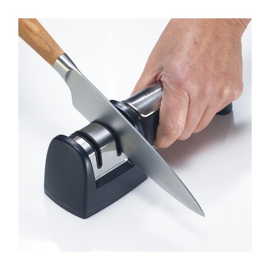 additioanl image for  Le Creuset Two Stage Knife Sharpener 