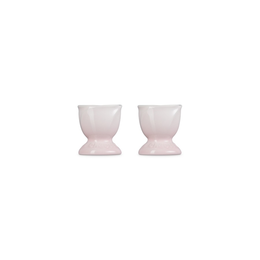 additioanl image for  Le Creuset  2 Tulip Egg Cups Shell Pink 