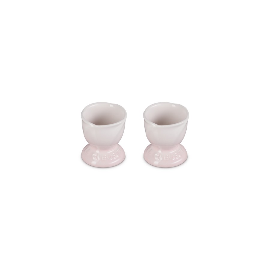 additioanl image for  Le Creuset  2 Tulip Egg Cups Shell Pink 