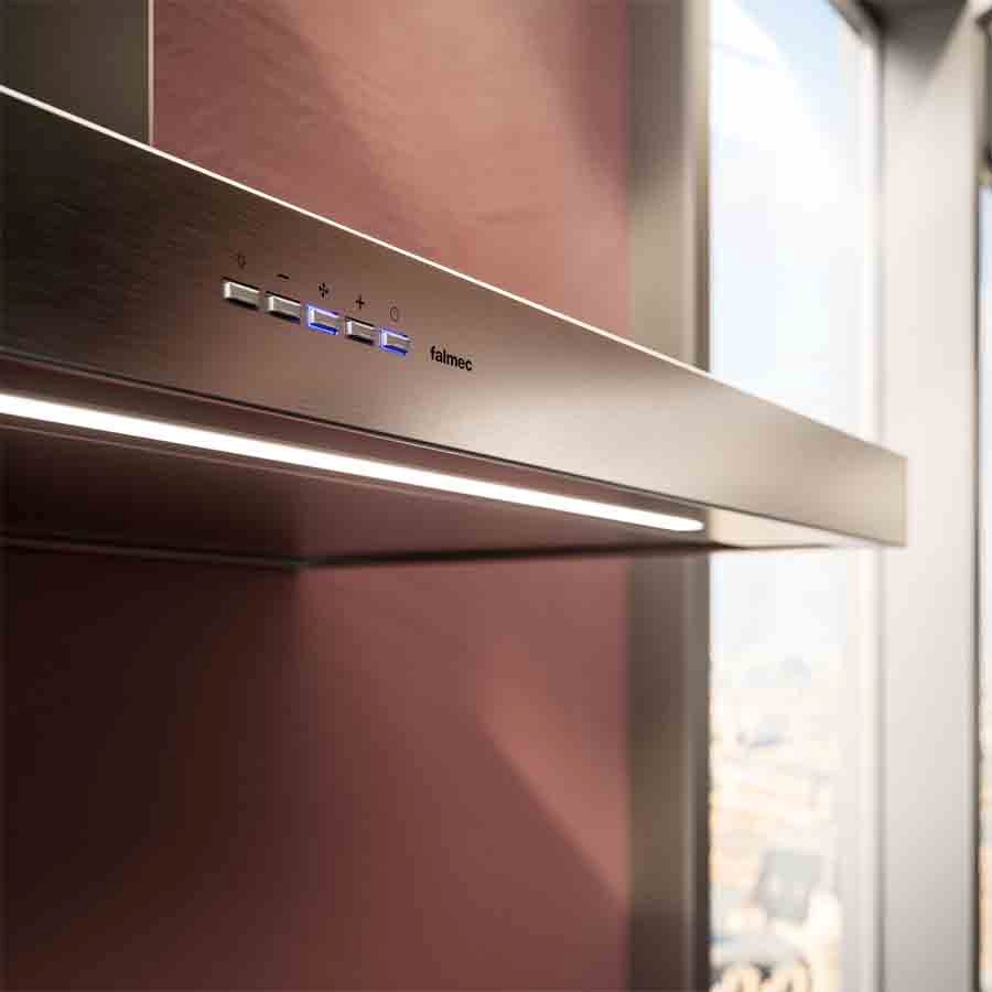 additioanl image for  Falmec Hood Plane Plus S/Steel 90 cm 