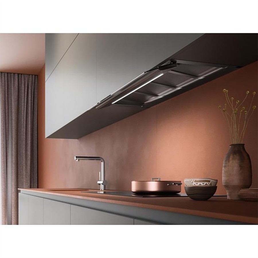 additioanl image for  Falmec Hood Virgola NRS Touch Black 60cm 