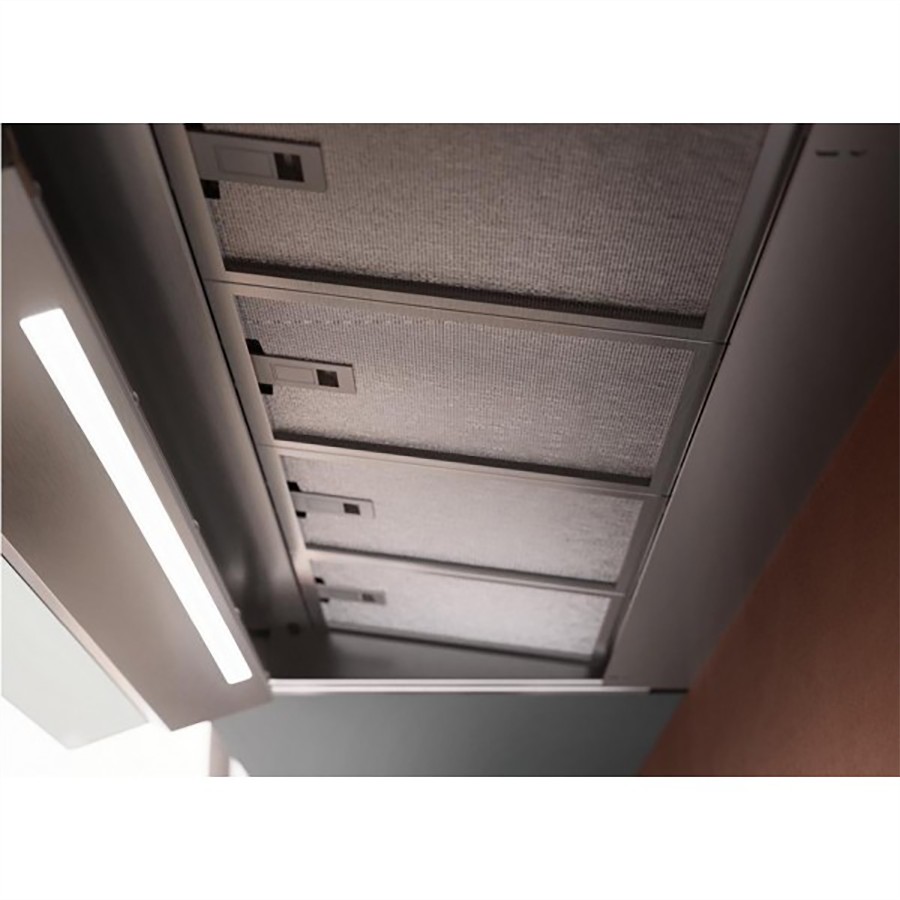 additioanl image for  Falmec Hood Virgola NRS Touch Black 60cm 