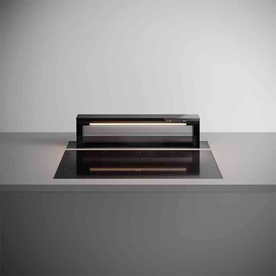 additioanl image for  Falmec Hood Level EU Black Glass 90 cm 
