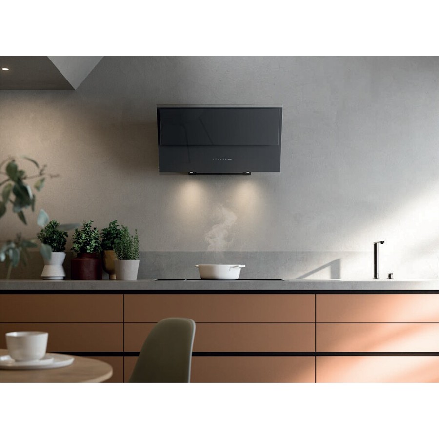 additioanl image for  Falmec Hood Verso Grey Glass 55 cm 