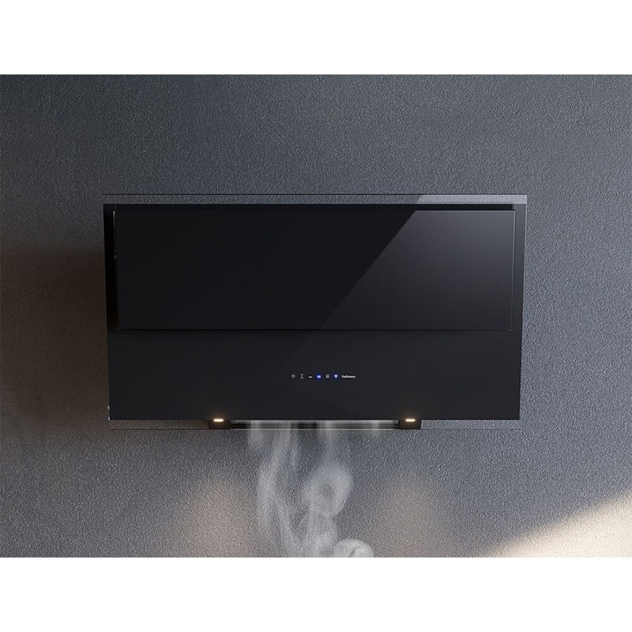 additioanl image for  Falmec Hood Verso Black Glass 55cm 