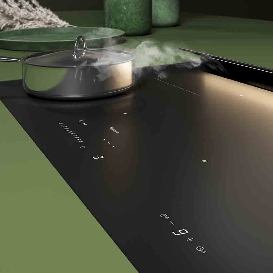 additioanl image for  Falmec Hood Brera Black Glass 90 cm 