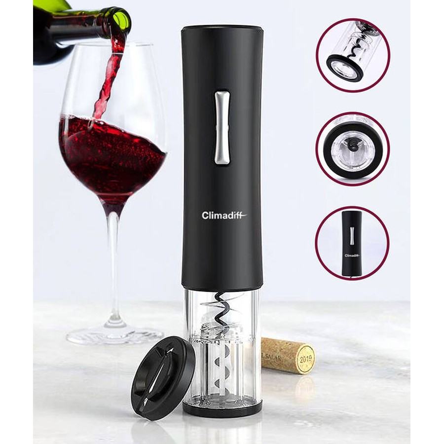 additioanl image for  Climadiff Electric Corkscrew Black 
