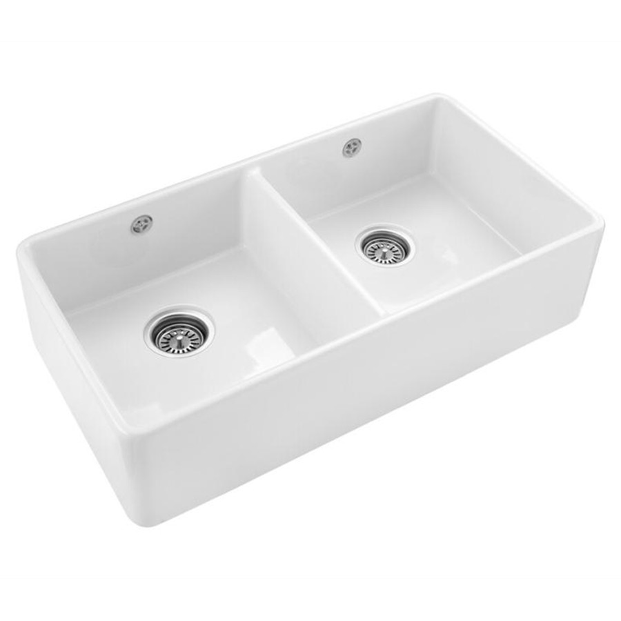 additioanl image for  RANGEMASTER Belfast Ceramic 2 Bowl Sink