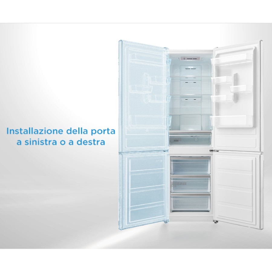 additioanl image for  Midea Fridge Freezer No Frost 