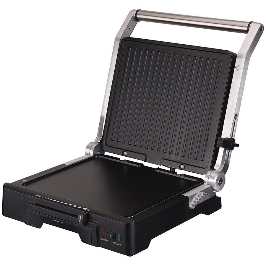 additioanl image for  Jata Contact Grill  Blk & Alumin. 2000W 