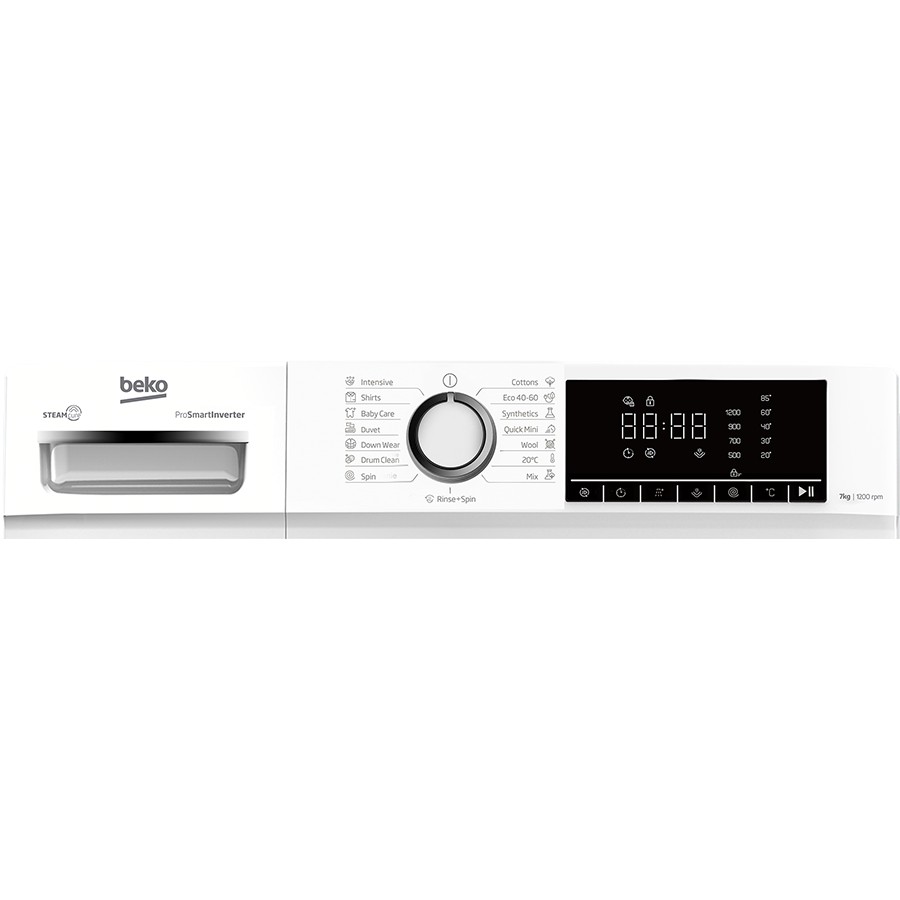 additioanl image for  Beko 7Kg Washing Machine 1200 rpm White 