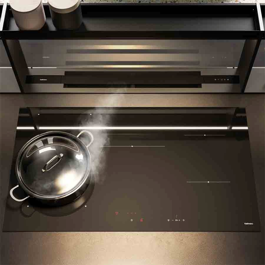 additioanl image for  Falmec Brooklyn Hood Acc. Blk Frame 90cm 