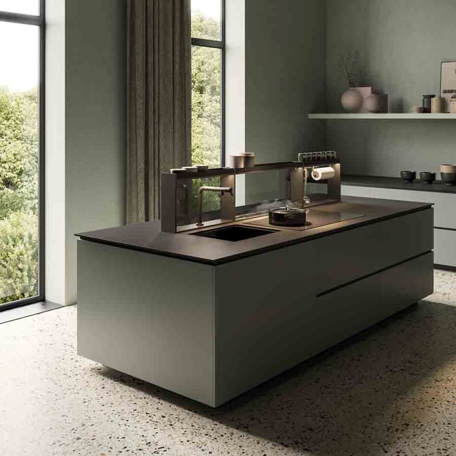 additioanl image for  Falmec Brooklyn Hood Acc. Blk Frame 90cm 
