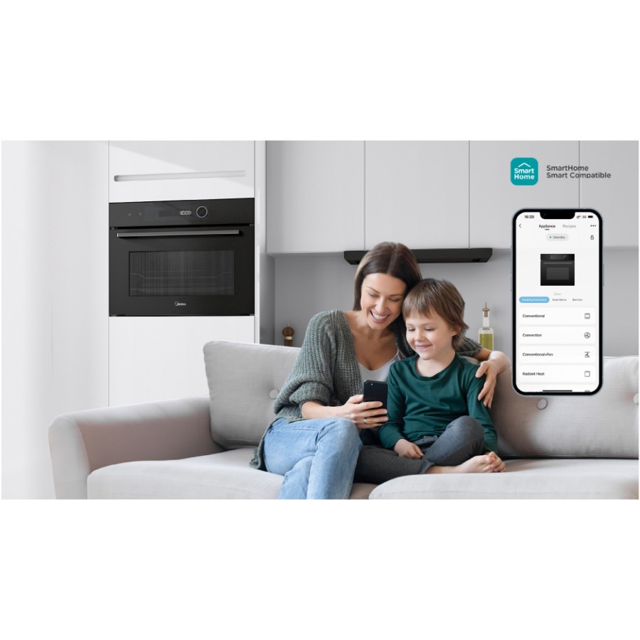 additioanl image for  Midea 2.0 Built-in Electric Oven 72L 