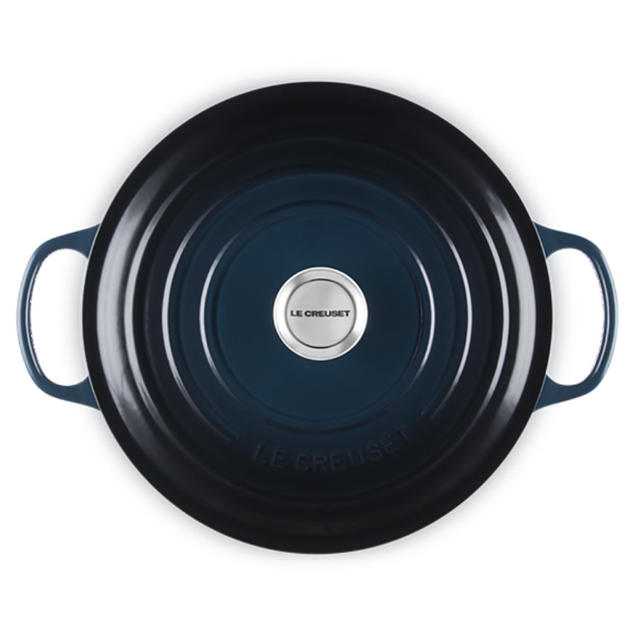 additioanl image for  Le Creuset Round Casserole Nuit 28 cm 