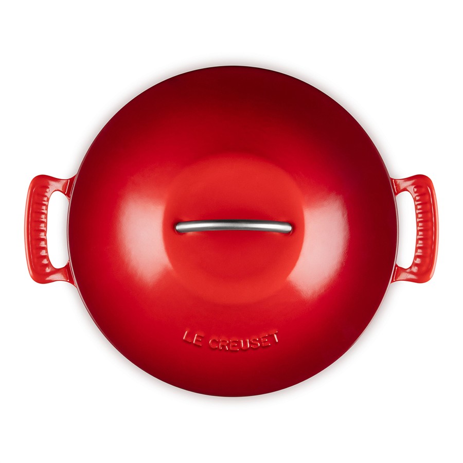 additioanl image for  Le Creuset MH Low Casserole Cerise 28 cm 