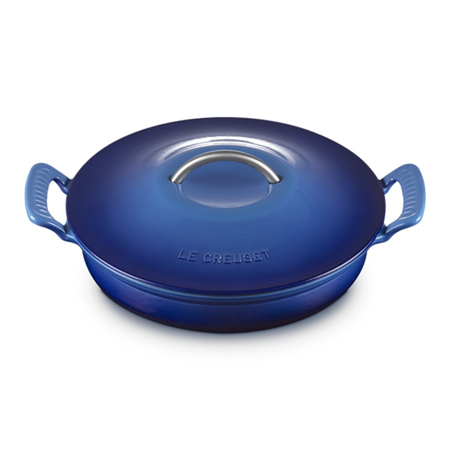 additioanl image for  Le Creuset MH Low Casserole A.Blue 28 cm 