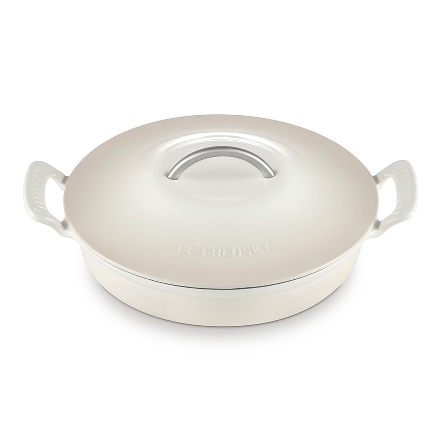 additioanl image for  Le Creuset MH Low Casserole Meringue 28c 