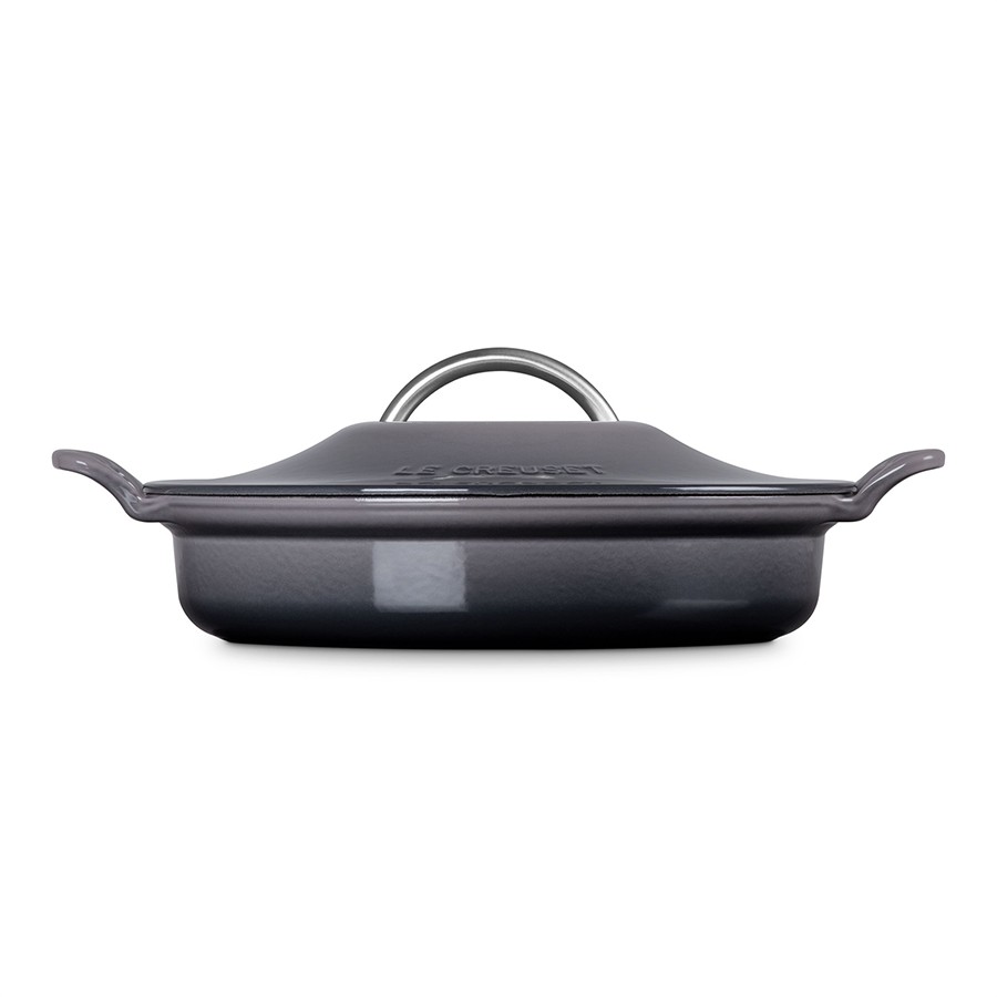 additioanl image for  Le Creuset MH Low Casserole Flint 28 cm 