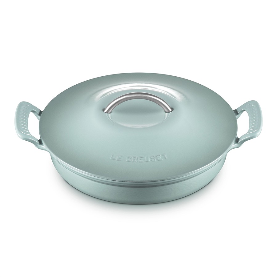 additioanl image for  Le Creuset MH Low Casserole SeaSalt 28cm 