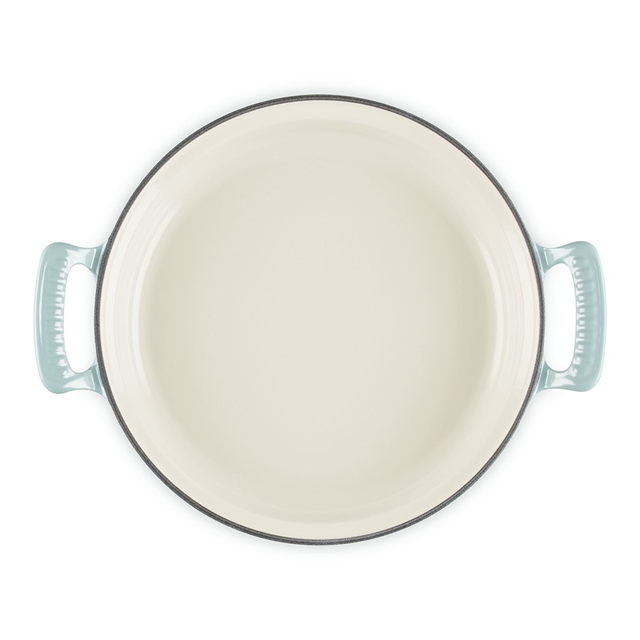 additioanl image for  Le Creuset MH Low Casserole SeaSalt 28cm 