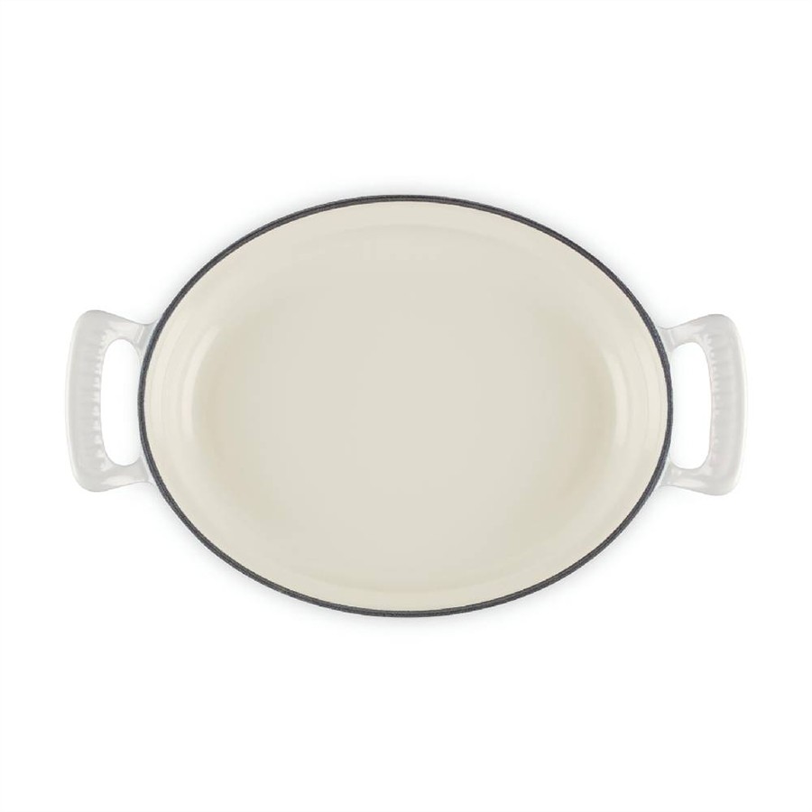 additioanl image for  Le Creuset MH Oval Dish Meringue 28 cm 