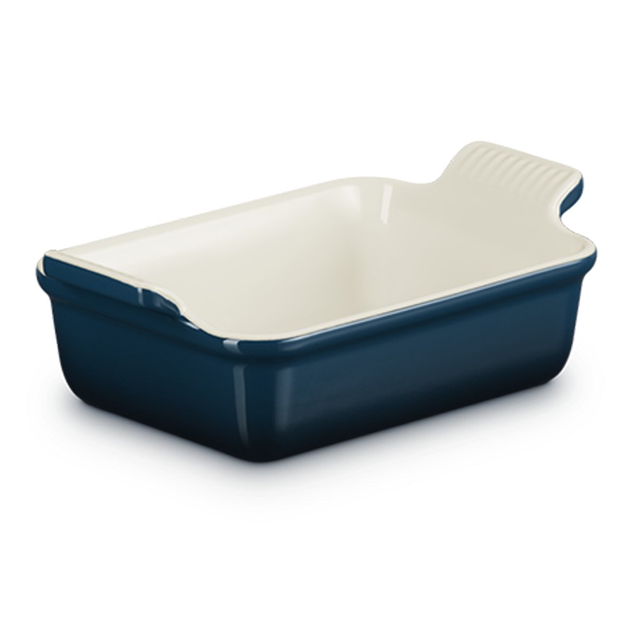 additioanl image for  Le Creuset Heritage SW Rect Dish Nuit19c 