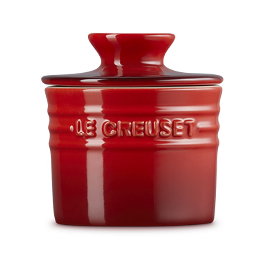 additioanl image for  Le Creuset Butter Crock Cerise 170 ml 