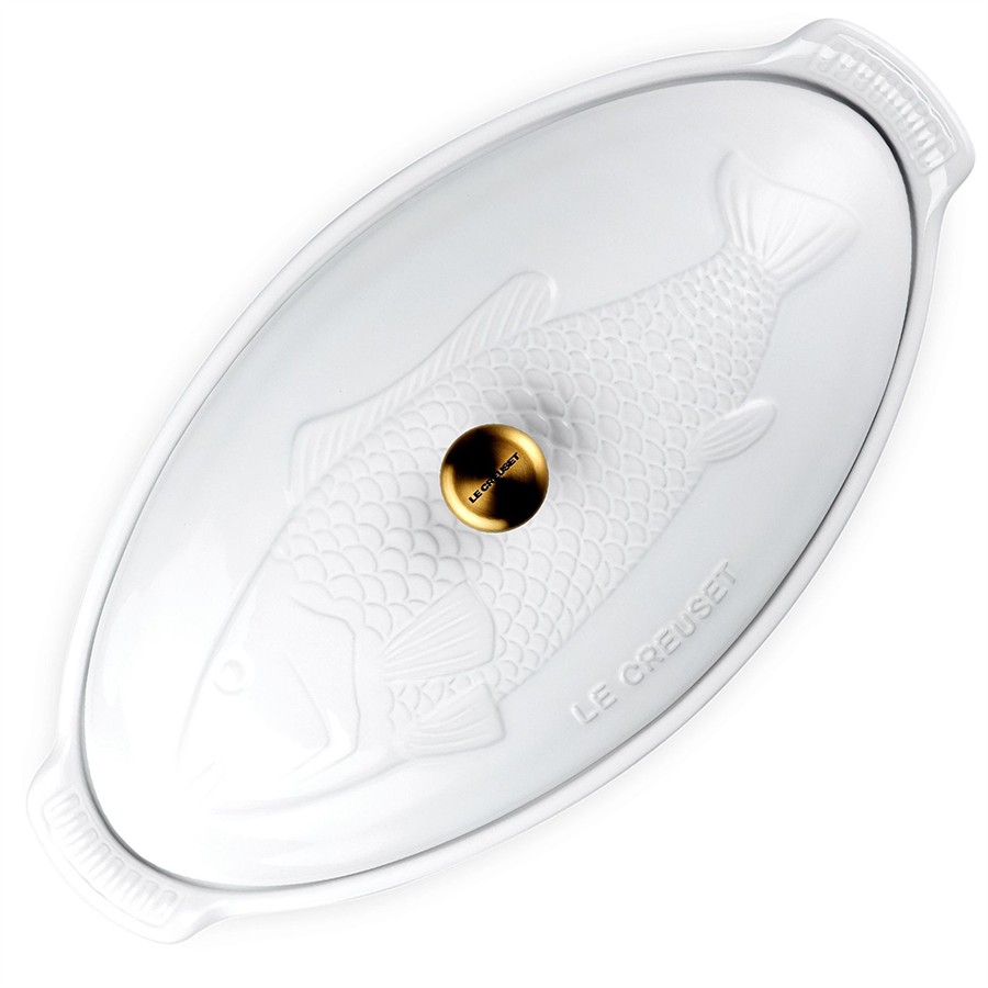 additioanl image for  Le Creuset Heritage Fish Dish White 