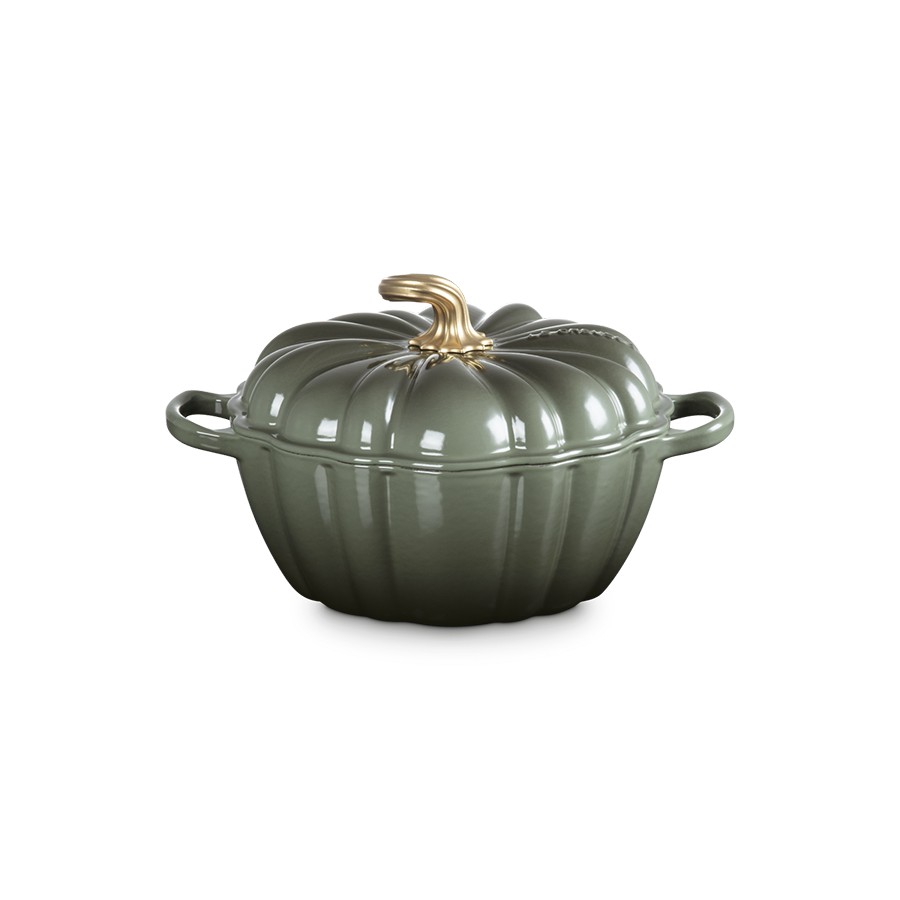 additioanl image for  Le Creuset Cast Iron Pumpkin Thyme 24 cm 