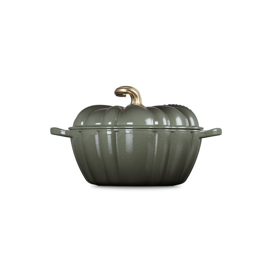additioanl image for  Le Creuset Cast Iron Pumpkin Thyme 24 cm 