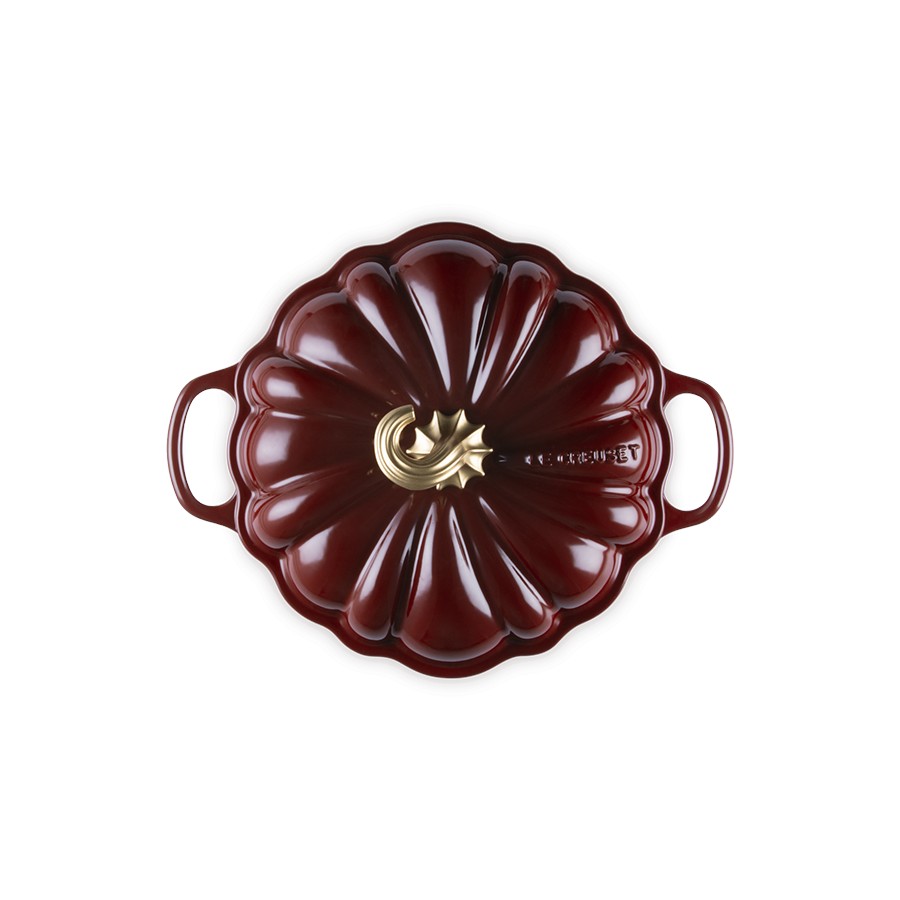 additioanl image for  Le Creuset Pumpkin Cast Iron Garnet 24cm 
