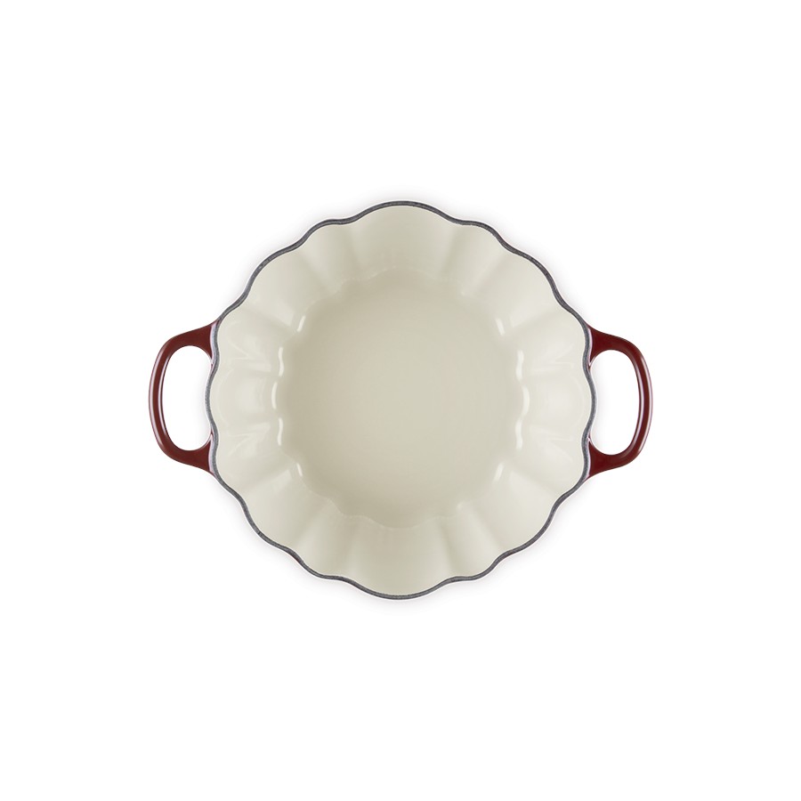 additioanl image for  Le Creuset Pumpkin Cast Iron Garnet 24cm 
