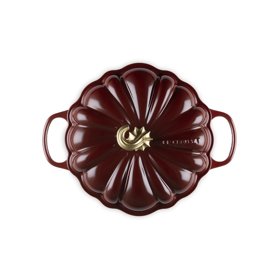 additioanl image for  Le Creuset Pumpkin Braiser Garnet 28 cm 