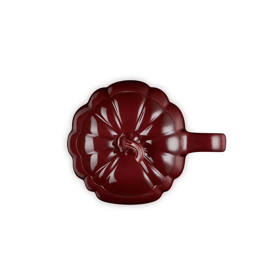 additioanl image for  Le Creuset Pumpkin Mug w/Lid Garnet400ml 