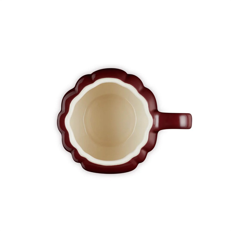 additioanl image for  Le Creuset Pumpkin Mug w/Lid Garnet400ml 
